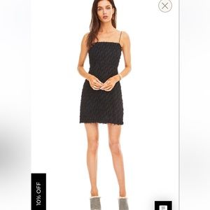 ASTR The Label Alicia Black Dress Size L